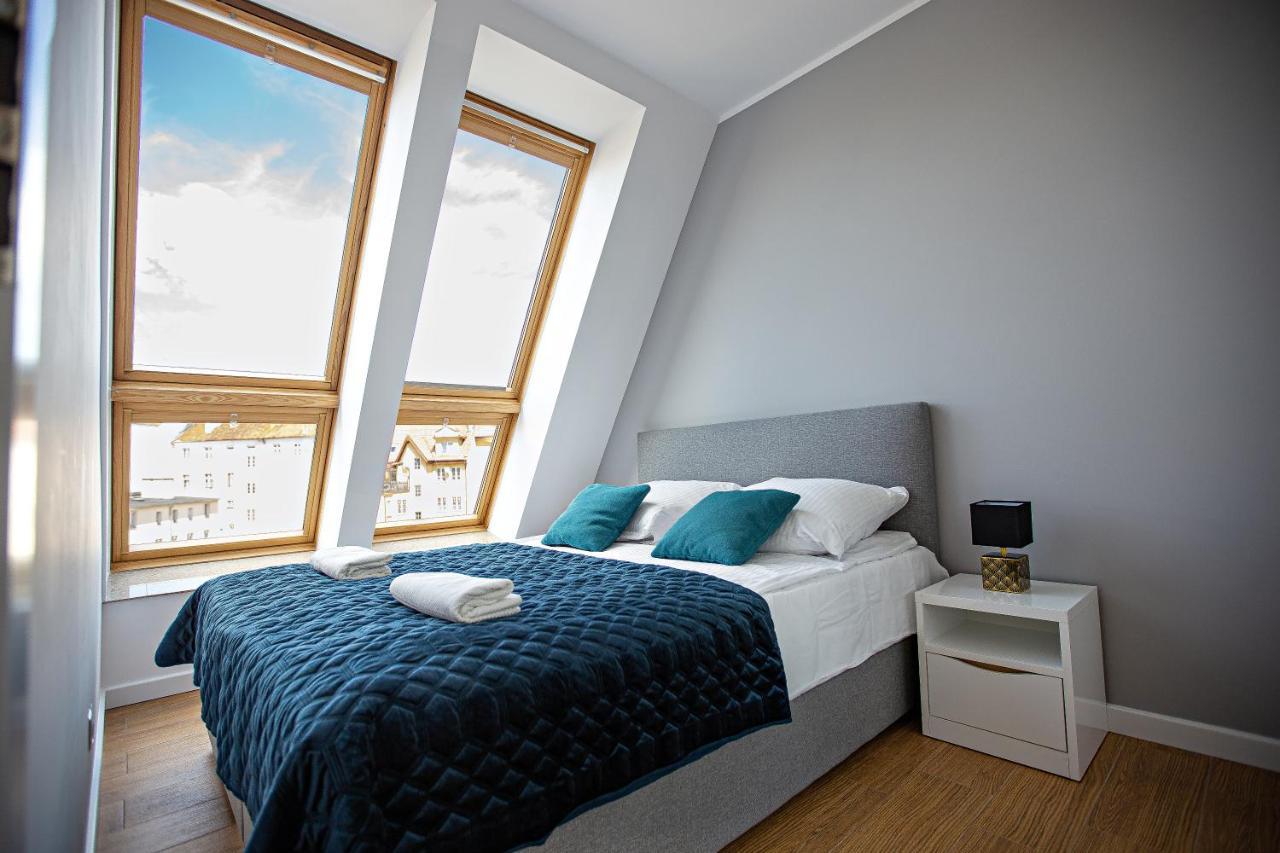 Nadjeziorna Graphite Apartman Ełk Kültér fotó